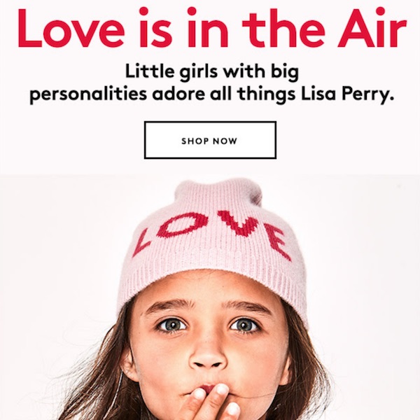 Love is in the Air // Little Looks From Lisa Perry Kids Fall 2017 Collection