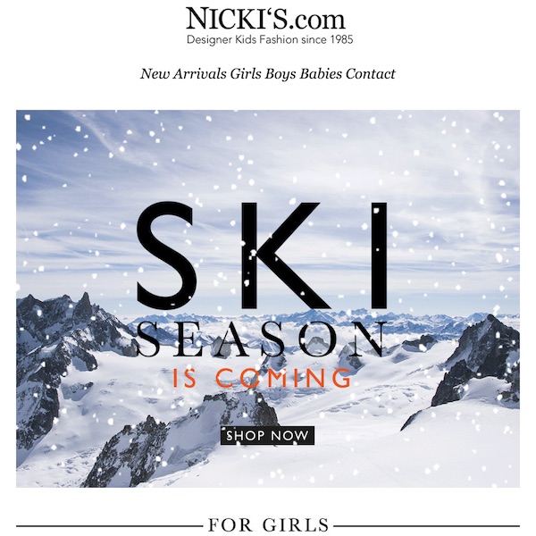 NEW ARRIVALS // Ski Season is Coming...