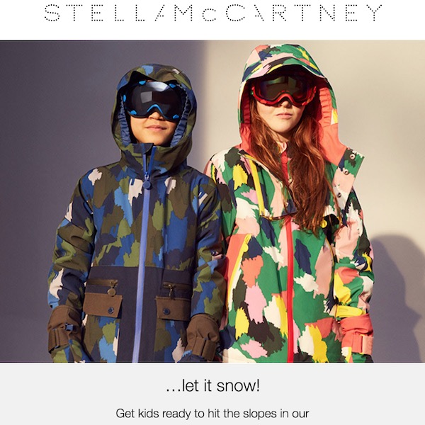 Stella McCartney Kids Snow Capsule Collection
