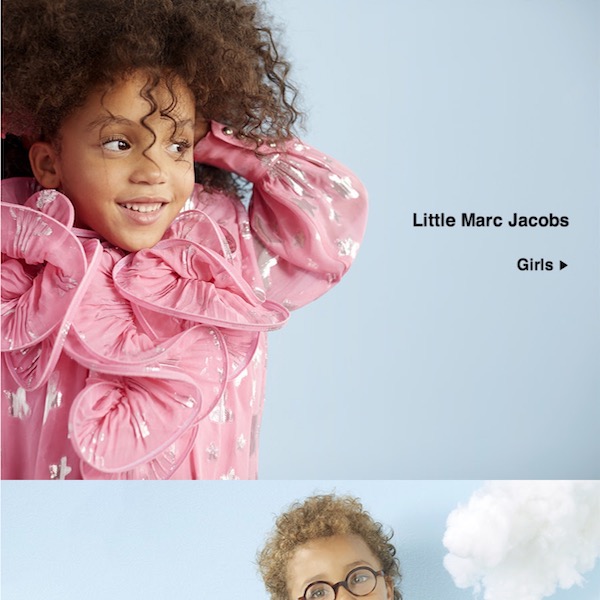 Little Marc Jacobs Spring 2018 Collection at Luisa Via Roma